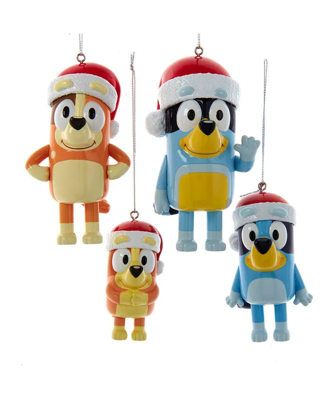 Bluey and Family Ornament