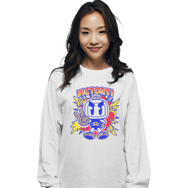 Long Sleeve Shirts, Unisex / Small / White