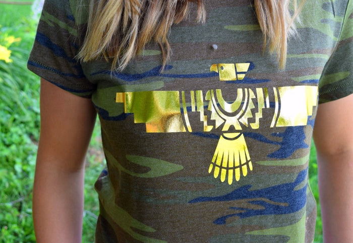 Camo Thunderbird Foil Tee