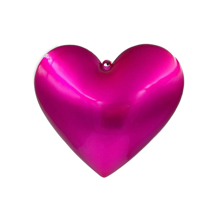 Candy Apple Heart Ornament, 8"