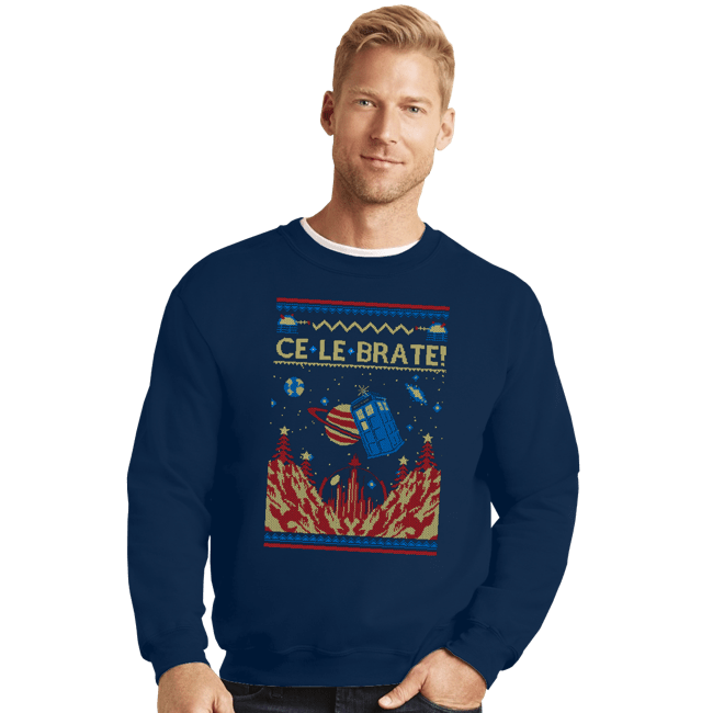 Crewneck Sweater, Unisex / Small / Navy