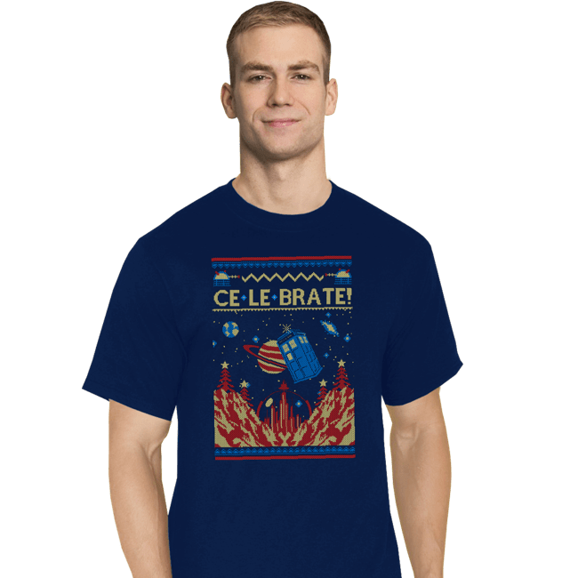 Shirts T-Shirts, Tall / Large / Navy Ce Le Brate