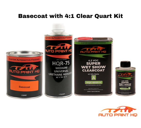 Celestial Surf Basecoat Clearcoat Quart Complete Paint Kit