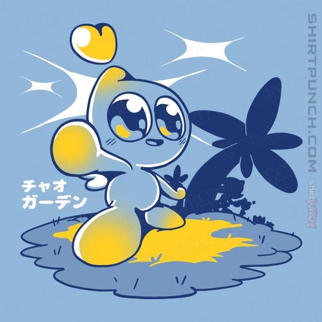 Shirts Magnets / 3"x3" / Powder Blue Chao Garden