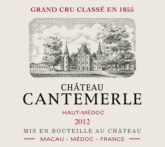 Chateau Cantemerle, Haut-Médoc 2012