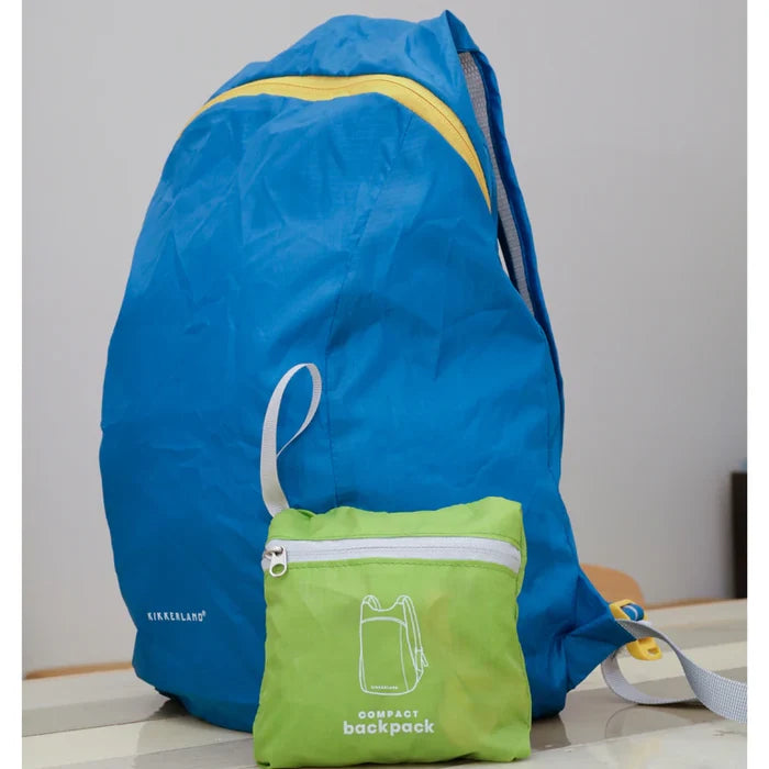 Compact Backpack Blue