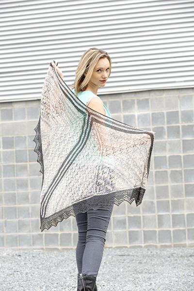 Contrarian Shawls 2 Pattern Fibra Natura