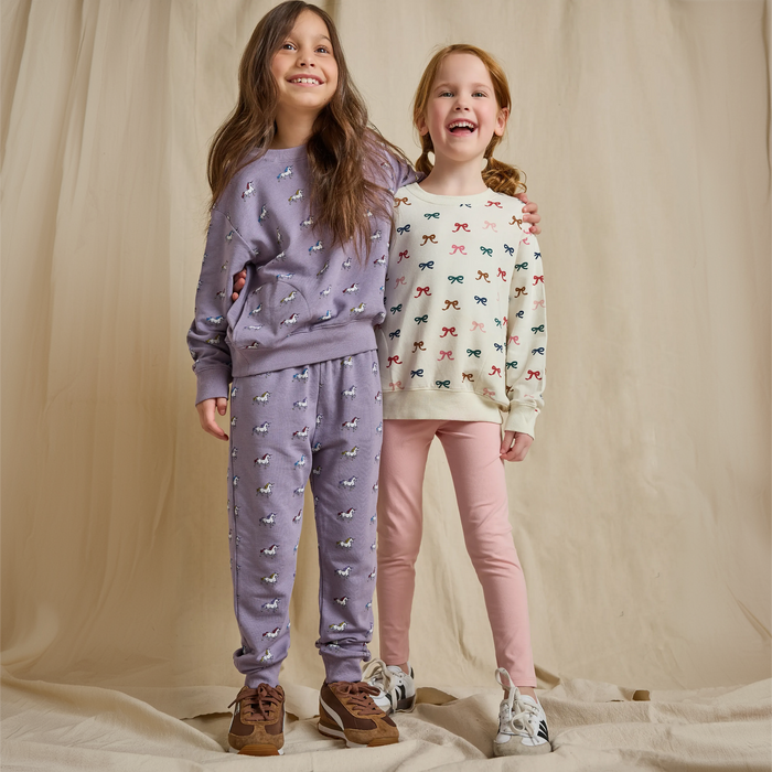 Coop Kids by Pink Chicken Play Sweatshirt in Tiny Bows