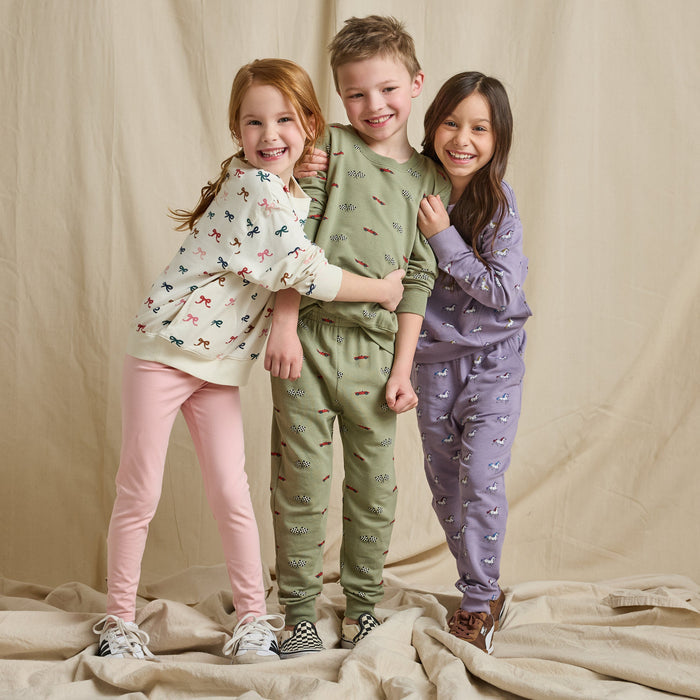 Coop Kids by Pink Chicken Play Sweatshirt in Tiny Bows