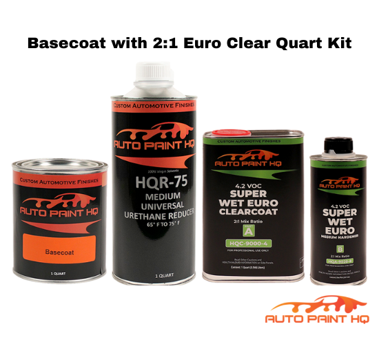 Copperhead Pearl Basecoat Clearcoat Quart Complete Paint Kit