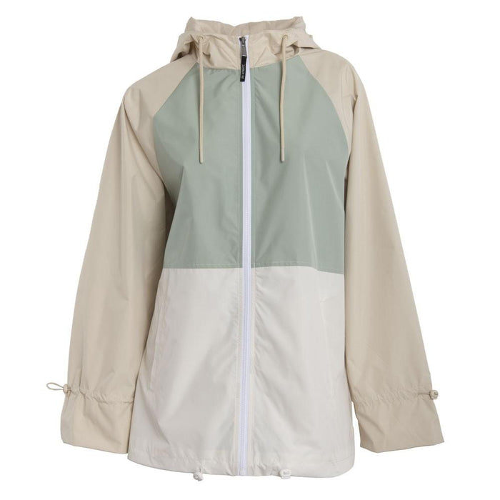 Cortaviento Women Mint Beige