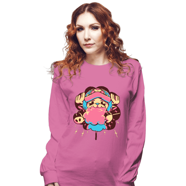 Long Sleeve Shirts, Unisex / Small / Azalea