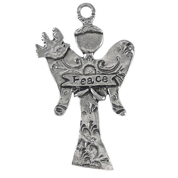 Crosby & Taylor Angel of Peace American Handmade Pewter Ornament