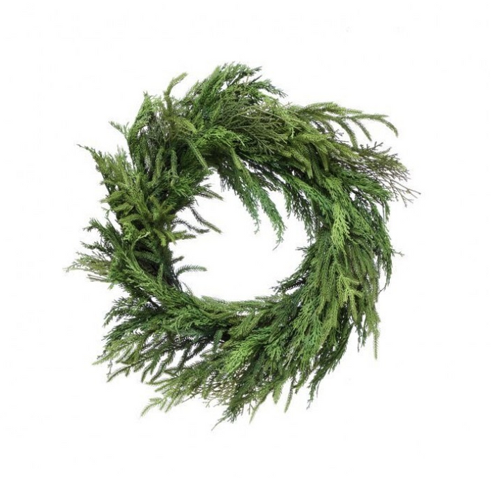 Cyprus Norfolk Pine Wreath