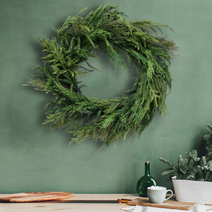 Cyprus Norfolk Pine Wreath