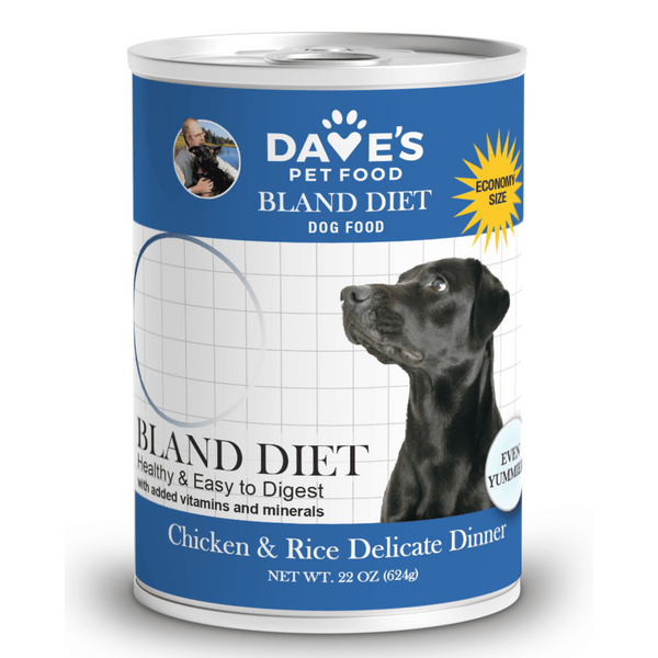 Dave's Pet Food Restricted Diet Bland For Dogs – Chicken and Rice