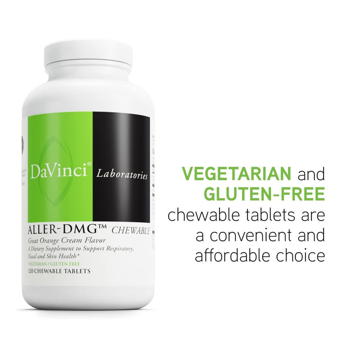 DaVinci Labs Aller - DMG Chewable - 120 Chewable Vegetarian Tablets - The Oasis of Health