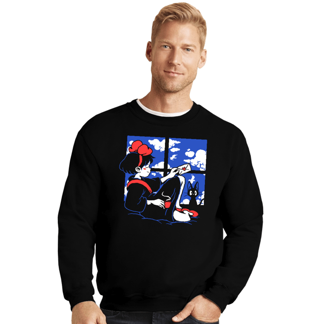 Crewneck Sweater, Unisex / Small / Black