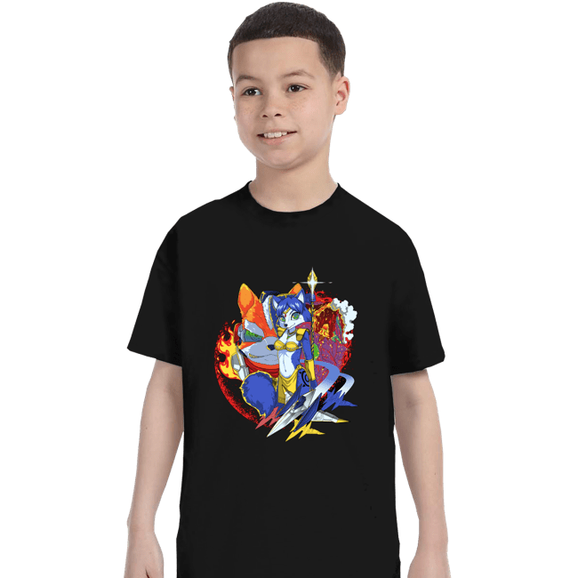 Secret_Shirts T-Shirts, Youth / XS / Black Dino Planet