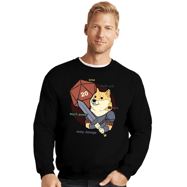 Crewneck Sweater, Unisex / Small / Black