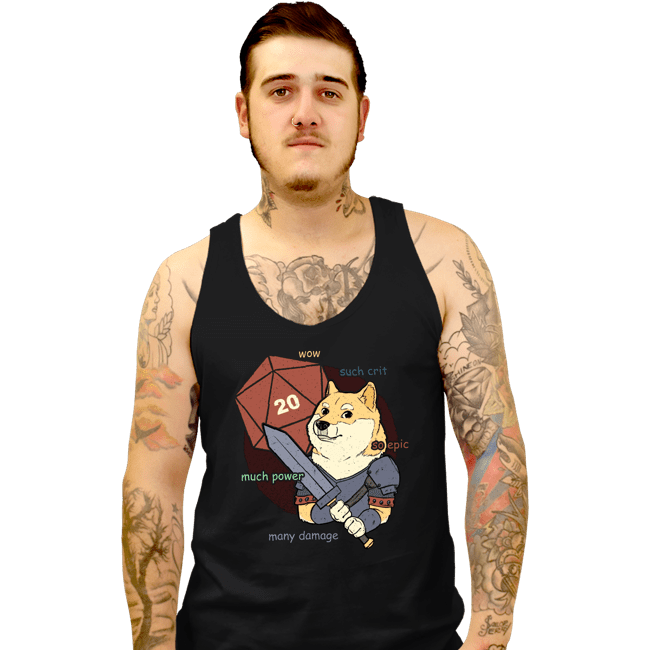 Tank Top, Unisex / Small / Black