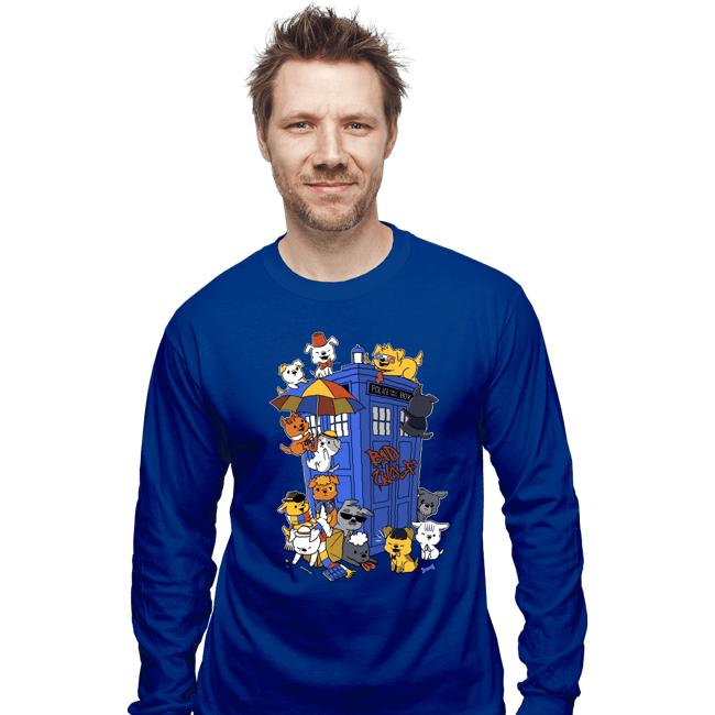 Long Sleeve Shirts, Unisex / Small / Royal Blue