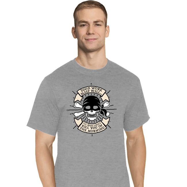 Daily_Deal_Shirts T-Shirts, Tall / Large / Sports Grey Dread Motivation