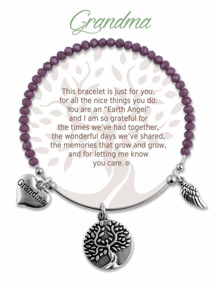 Earth Angel Bracelet Grandma - Cardsmart & Gift