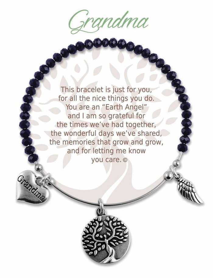 Earth Angel Bracelet Grandma - Cardsmart & Gift
