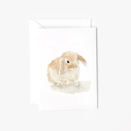 Emily Lex Studio Mini Enclosure Notecard in Bunny
