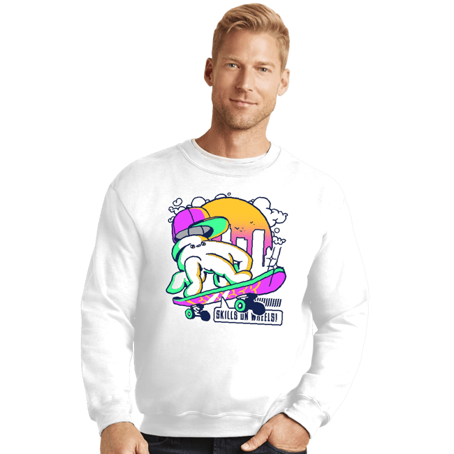 Crewneck Sweater, Unisex / Small / White