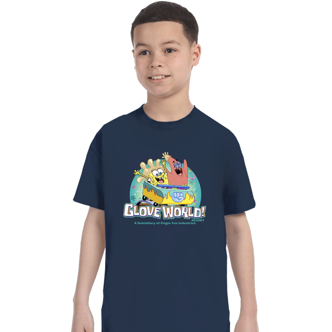 Secret_Shirts T-Shirts, Youth / XS / Navy Glove World