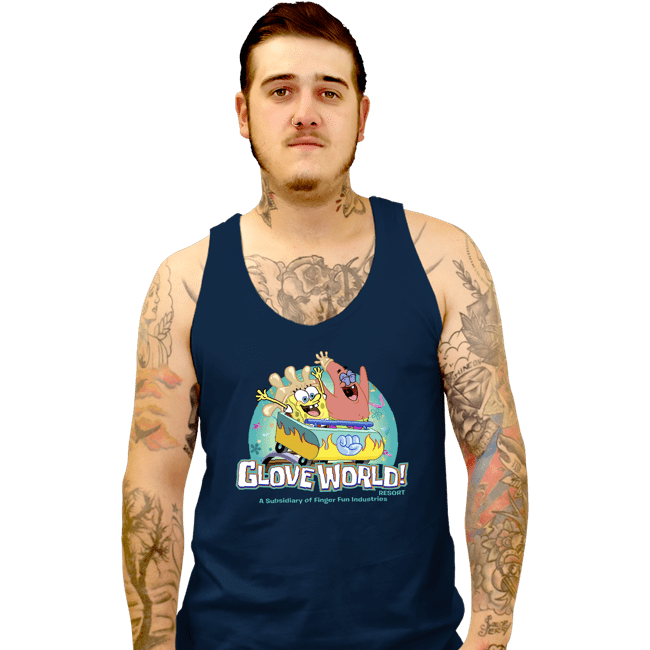 Tank Top, Unisex / Small / Navy