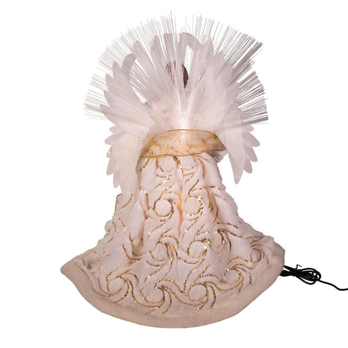 Gold & White Angel Treetop