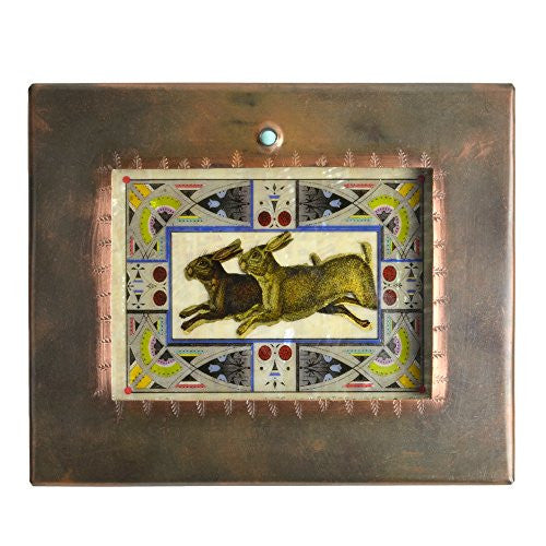 Grace Gunning Bunnies Copper Reliquary Box - The Barrington Garage