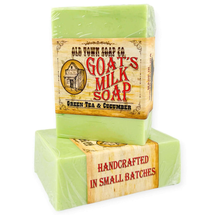 Green Tea & Cucumber -Goat's Milk Soap - Old Town Soap Co.