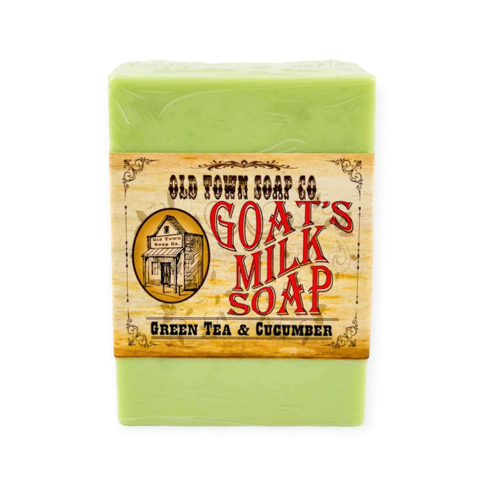 Green Tea & Cucumber -Goat's Milk Soap - Old Town Soap Co.
