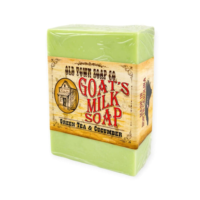 Green Tea & Cucumber -Goat's Milk Soap - Old Town Soap Co.