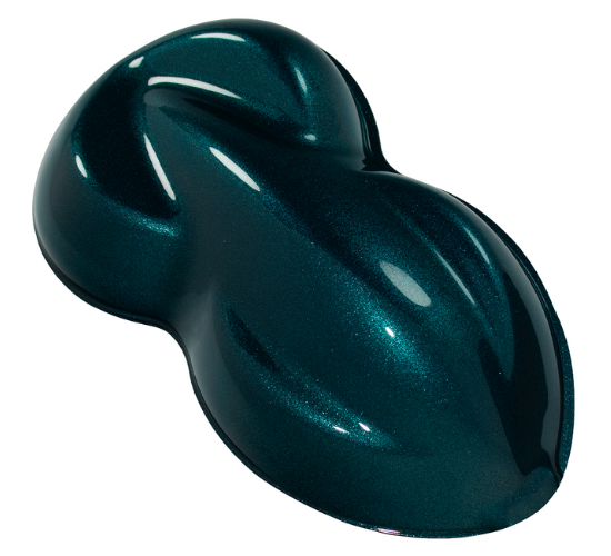 Heavy Metal Ocean Metallic Basecoat With Reducer Quart (Basecoat Only)
