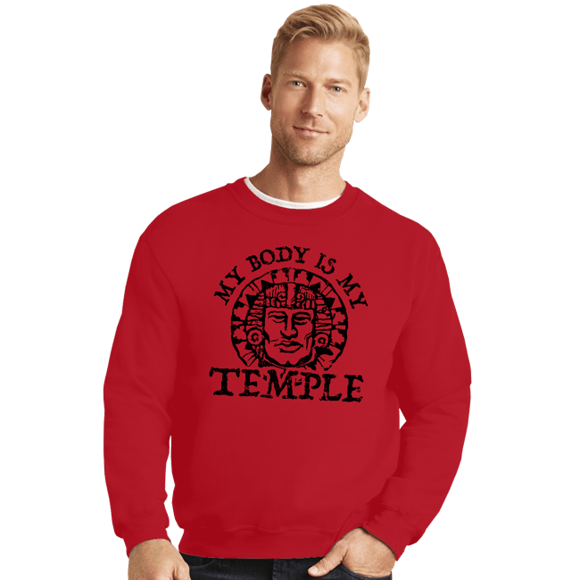 Crewneck Sweater, Unisex / Small / Red
