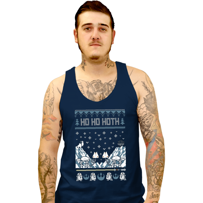 Tank Top, Unisex / Small / Navy