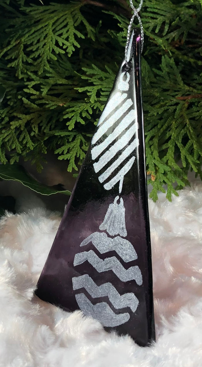 Holiday Ornaments - Purple / Mica
