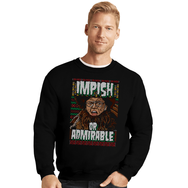 Crewneck Sweater, Unisex / Small / Black