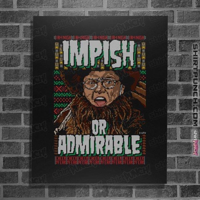 Posters / 4"x6" / Black