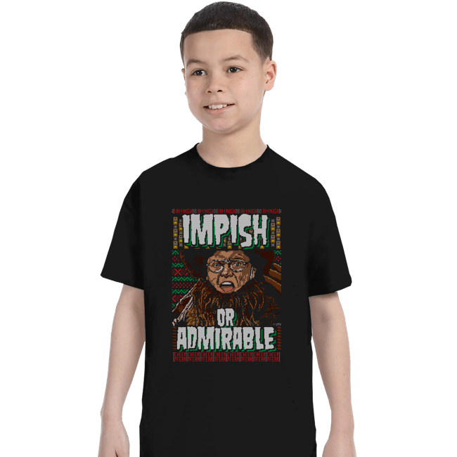 Daily_Deal_Shirts T-Shirts, Youth / XS / Black I Am Nigh