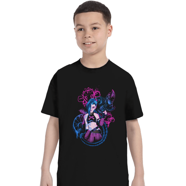 Daily_Deal_Shirts T-Shirts, Youth / XS / Black Jinx!