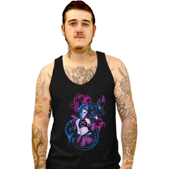 Tank Top, Unisex / Small / Black