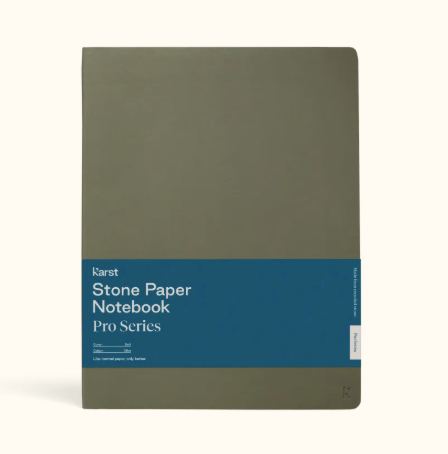 Karst - Pro Series Notebook- Olive