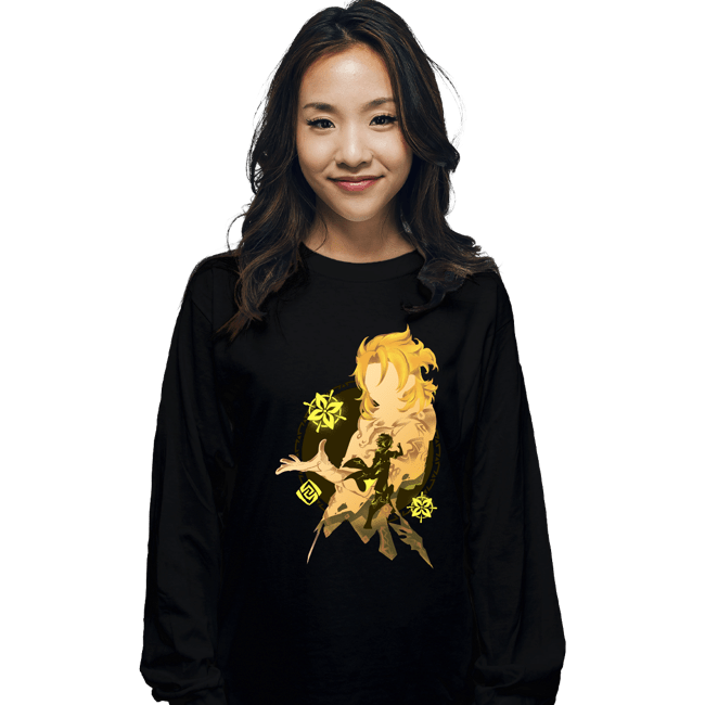 Long Sleeve Shirts, Unisex / Small / Black