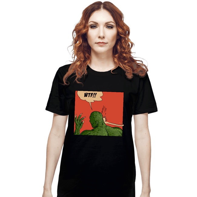 Secret_Shirts T-Shirts, Unisex / Small / Black Lizard Slap